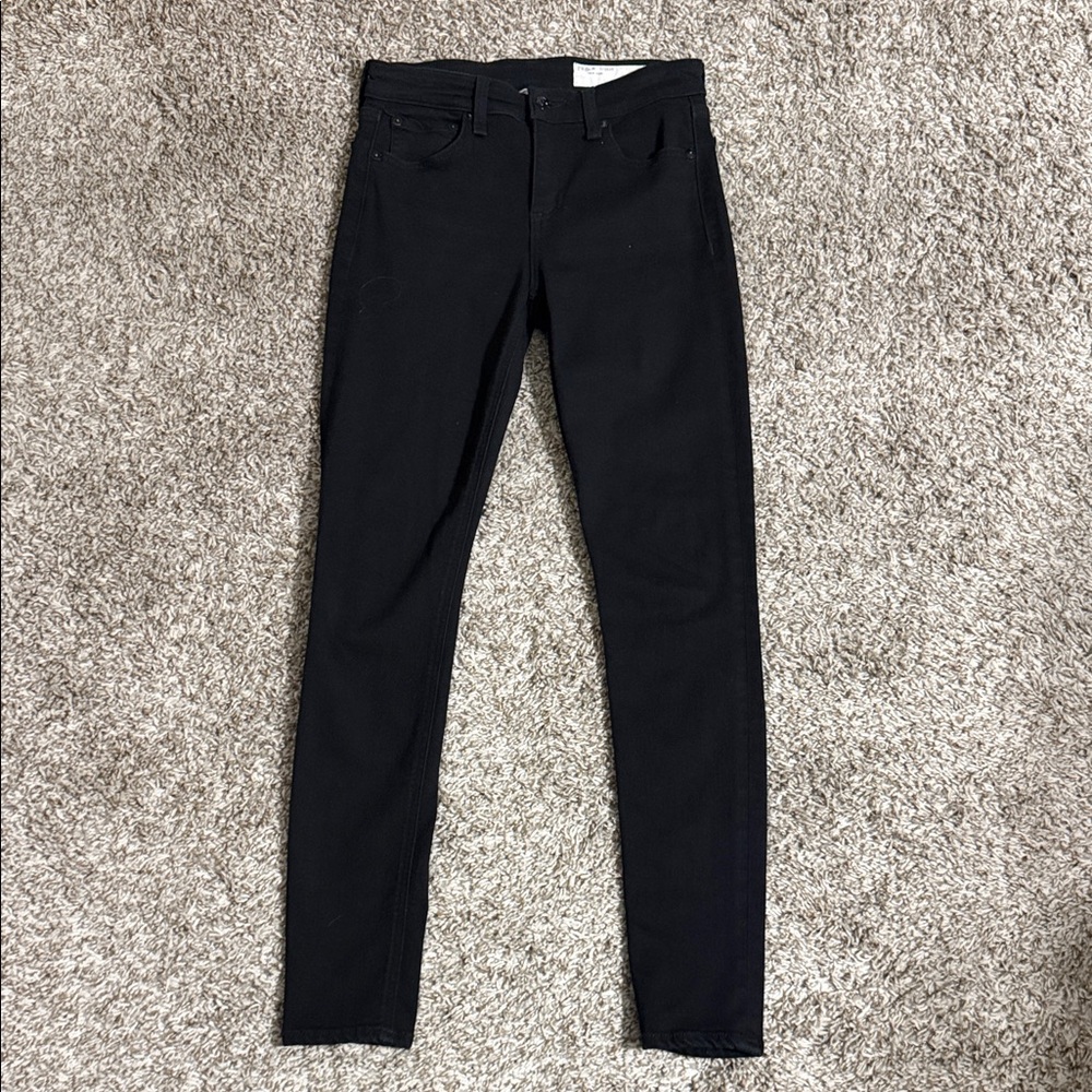 Rag & Bone Black Skinny Jeans for Women